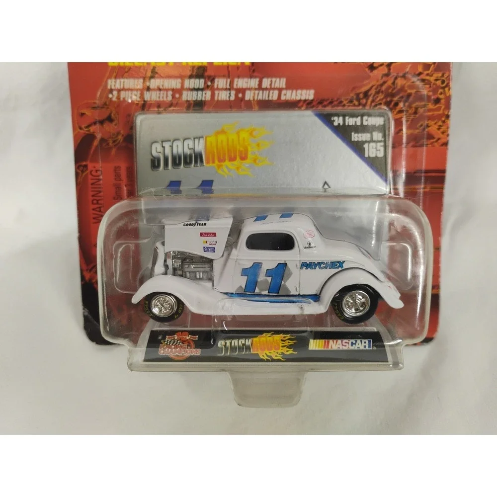 Stock Rods Nascar #165‎ Brett Bodine '34 Ford Coupe #11 Paycheck Car